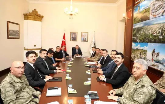 Kars'ta Güvenlik Toplantısı Yapıldı