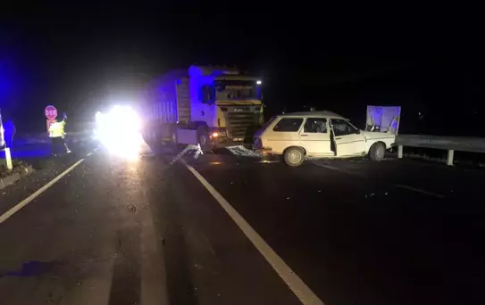 Amasya'da TIR-Otomobil Kazası: 1 Ölü