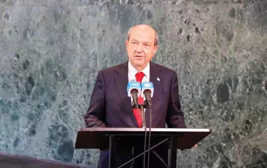 KKTC Cumhurbaşkanı Tatar: Kıbrıs'ın İki Halkının Acilen İş Birliği Kültürü Oluşturması Gerekiyor