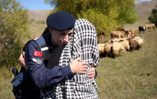 Kaybolan Koyunlar Jandarma Tarafından Bulundu