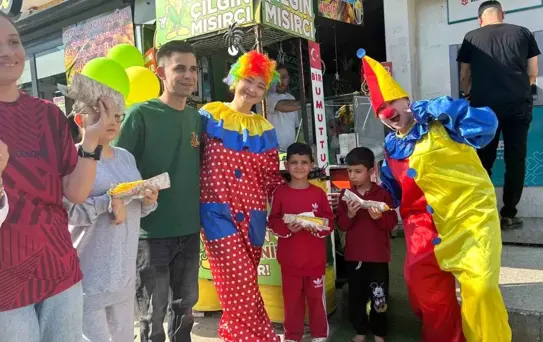 Çılgın Mısırcı'dan Özel Çocuklara Destek
