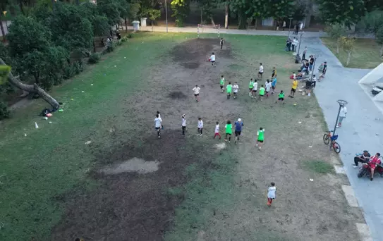 Mahallede Futbol Sahası İle Yeni Bir Başlangıç