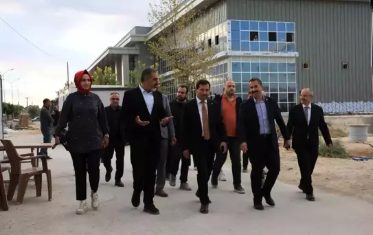 Cemil Yaman ve Hasan Kılca Karatay'daki Yatırımları İnceledi