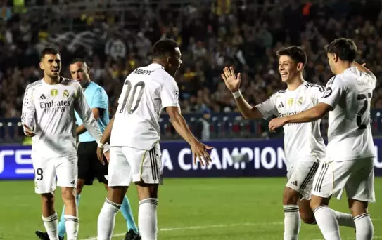 Real Madrid 5-0 ile kazandı, Mbappe hat-trick yaptı