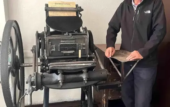 180 Yıllık Matbaa Makinesi İlgi Odağı