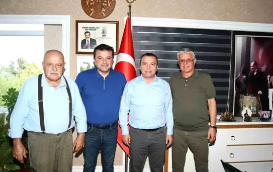 Gazeteciler Federasyonu Toplantısı Öncesi Kemer'de Ziyaret