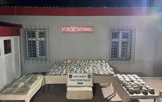 Van Hudut Hattında Uyuşturucu Ele Geçirildi