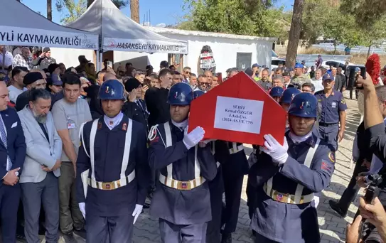 Aksaray'da Şehit Düşen Jandarma Törenle Uğurlandı