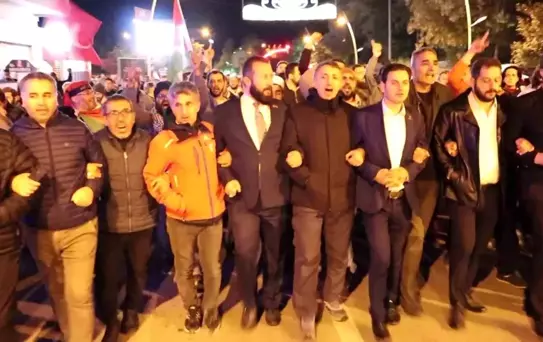 Erzurum'da İsrail Saldırısına Tepki