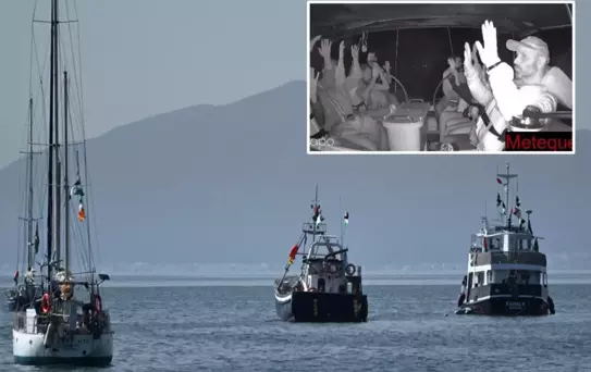 Küresel Sumud Filosu'na bağlı 'Marinette' teknesi Gazze'ye doğru ilerliyor