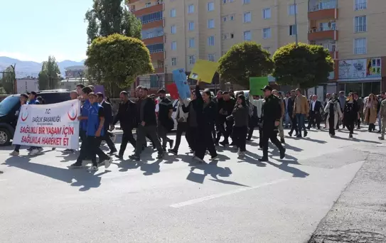Doğubayazıt'ta Dünya Yürüyüş Günü Etkinliği