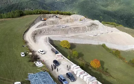 Ardahan'da Afet Konutları İnşaatı Devam Ediyor