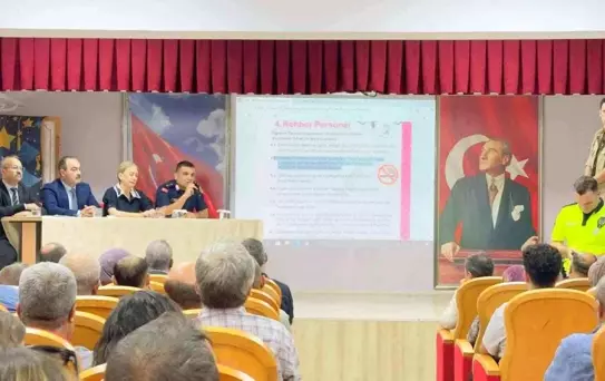 Nazilli'de Okul Servisleri İçin Trafik Eğitimi
