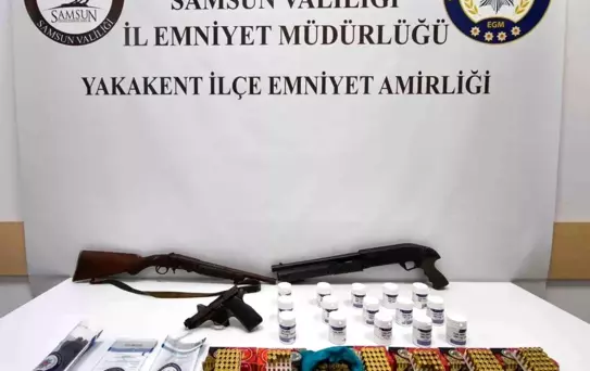 Samsun'da Uyuşturucu Operasyonu: 2 Gözaltı