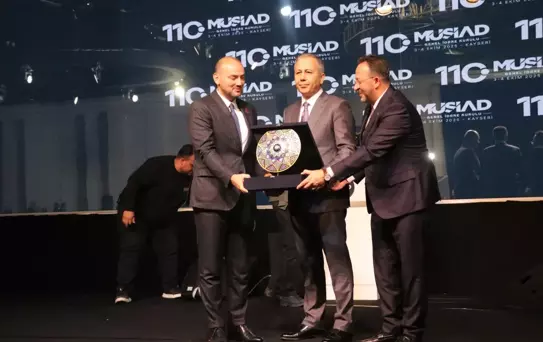 İçişleri Bakanı Yerlikaya MÜSİAD'ın 110'uncu Genel İdare Kurulu Programına Katıldı