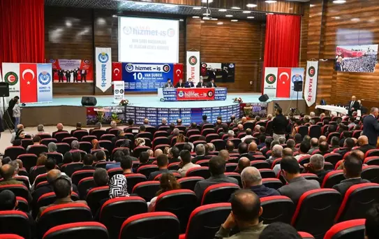 HAK-İŞ Genel Başkanı Arslan, Van'da konuştu Açıklaması