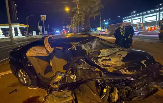Turgutlu'da Trafik Kazası: 1 Ölü, 3 Yaralı