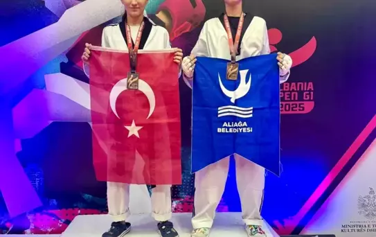 Tiran Open G1 Taekwondo Turnuvası'nda Aliağa'nın Başarısı