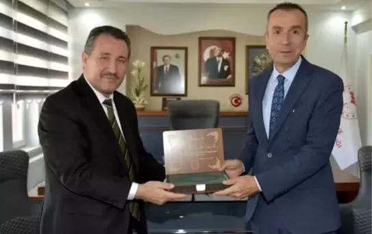 Müftü Dilek'ten Tarım Müdürü Ayvalık'a Ziyaret