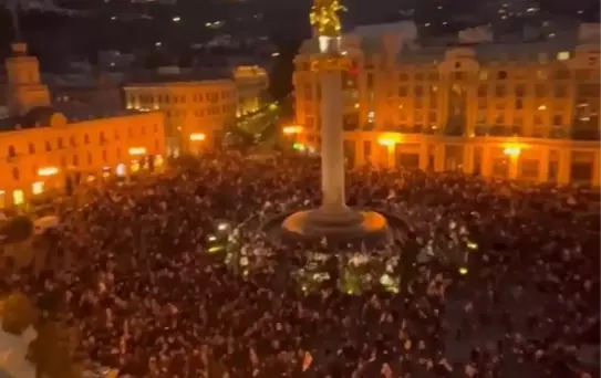 Gürcistan'da Protesto Gösterisine Müdahale: 27 Yaralı