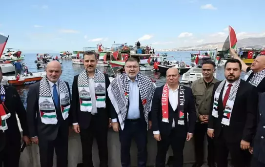 İzmir'den Gazze'ye Destek Filosu Yola Çıktı