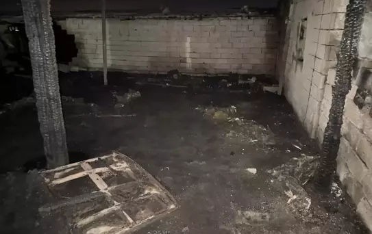 Bor'da Ahır Yangını: 170 Koyun Telef Oldu