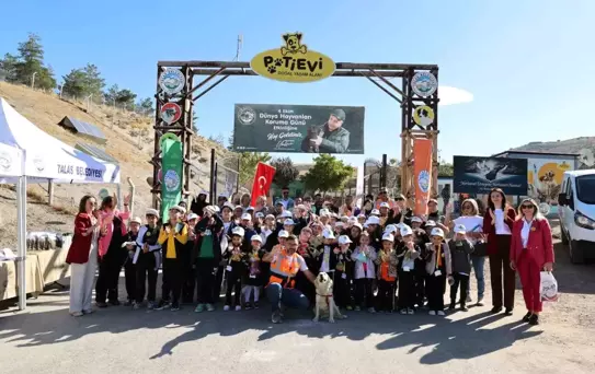 4 Ekim Dünya Hayvanları Koruma Günü'nde Talas'ta Etkinlik Düzenlendi