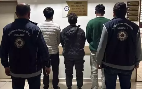 Amasya'da 3 Kaçak Göçmen Yakalandı