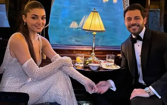 Hande Erçel'den ayrılan Hakan Sabancı, Tuba Büyüküstün'e kalp bıraktı