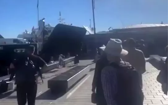 Eminönü'nde Vapurlar Arasında Kaza