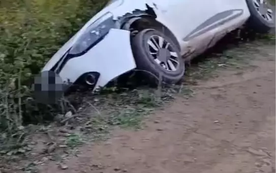 Uçurum Kenarında Araç Kazası