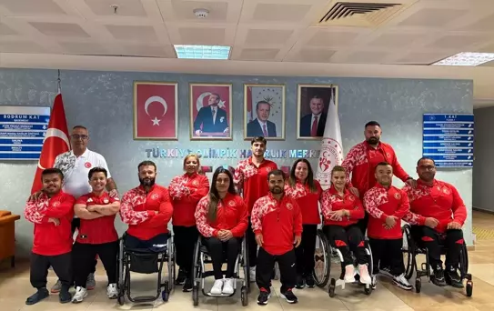 Milli Para Halterciler Mısır'da