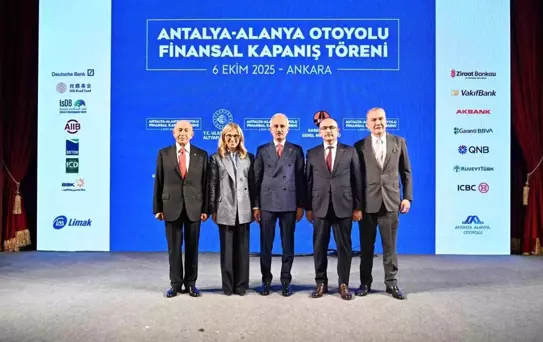 Antalya-Alanya Otoyolu Finansman Sözleşmesi İmzalandı