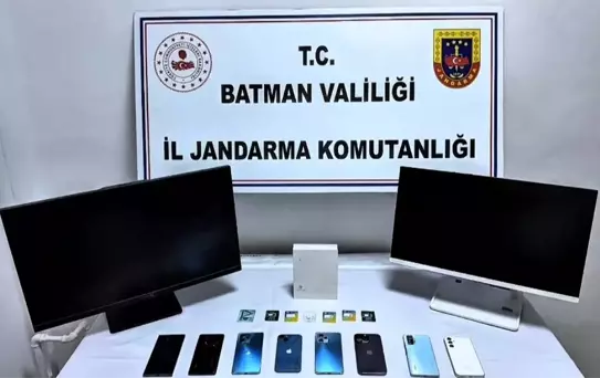 Batman'da Yasa Dışı Bahis Operasyonu