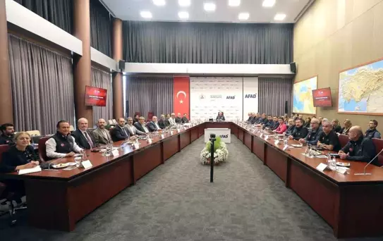 Deprem Bilim Kurulu Toplantısı Yapıldı