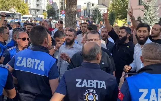 Elazığ'da izinsiz yürüyüş gerginliği