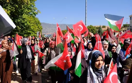 TOGÜ'den Gazze İçin Yürüyüş