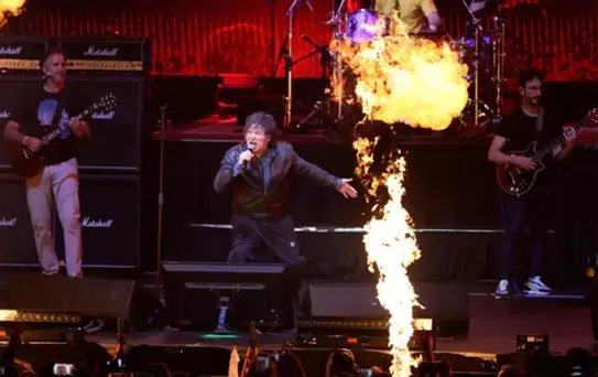 Yolsuzluk skandallarıyla çalkalanan Arjantin'de Devlet Başkanı Milei rock konseri verdi