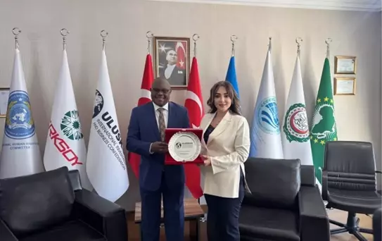 Zambiya Büyükelçisi ULUSKON'u Ziyaret Etti