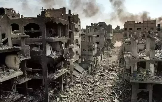 İsrail saldırıları Gazze'yi neredeyse yok etti!