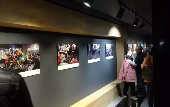 Gebze'de Gazze için Yürüyüş Düzenlendi