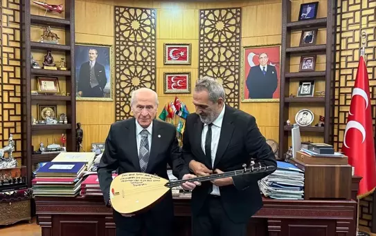 Bahçeli, Yavuz Bingöl'ü Ağırladı