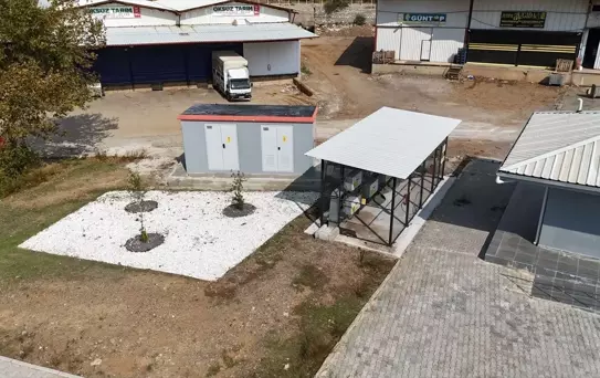 Fethiye'de Güneş Enerjisi Santrali Kuruldu