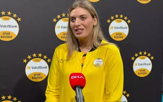 Cansu Özbay: Hedefimiz Kupalar Kazanmak