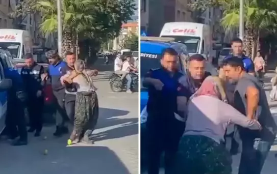 Zabıtaların yaşlı kadına muamelesi yürekleri sızlattı