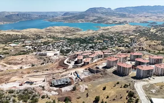 Gerger'de Deprem Konutları Tamamlanıyor