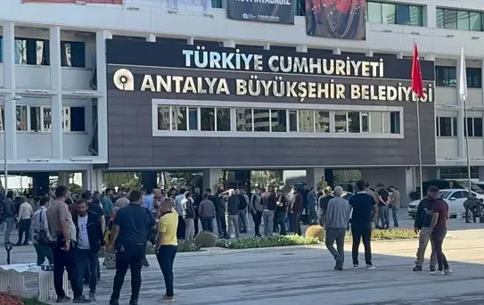 Hafriyat Şoförlerinden Protesto