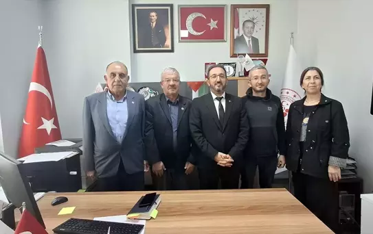 Beypazarı'nda Muhtarlardan Ziyaret