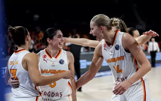 Galatasaray Kadın Basketbol Takımı Euroleague'de Kazandı