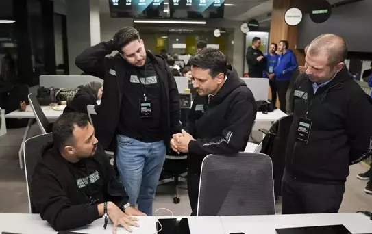 Hackathon'a Destek Ziyareti